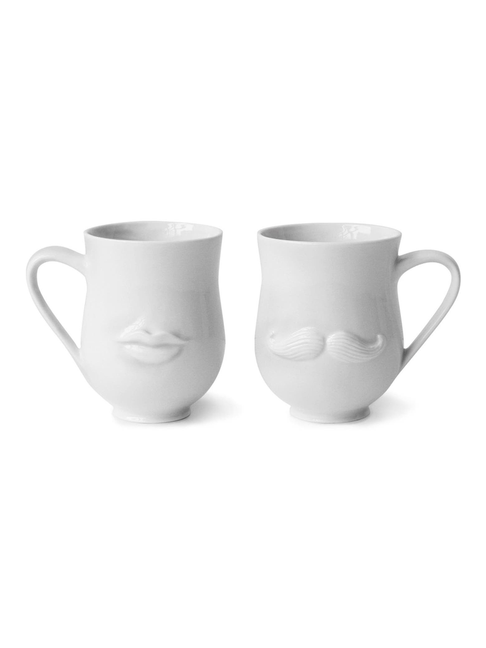 Jonathan Adler Mr. & Mrs. Reversible Ceramic Mug